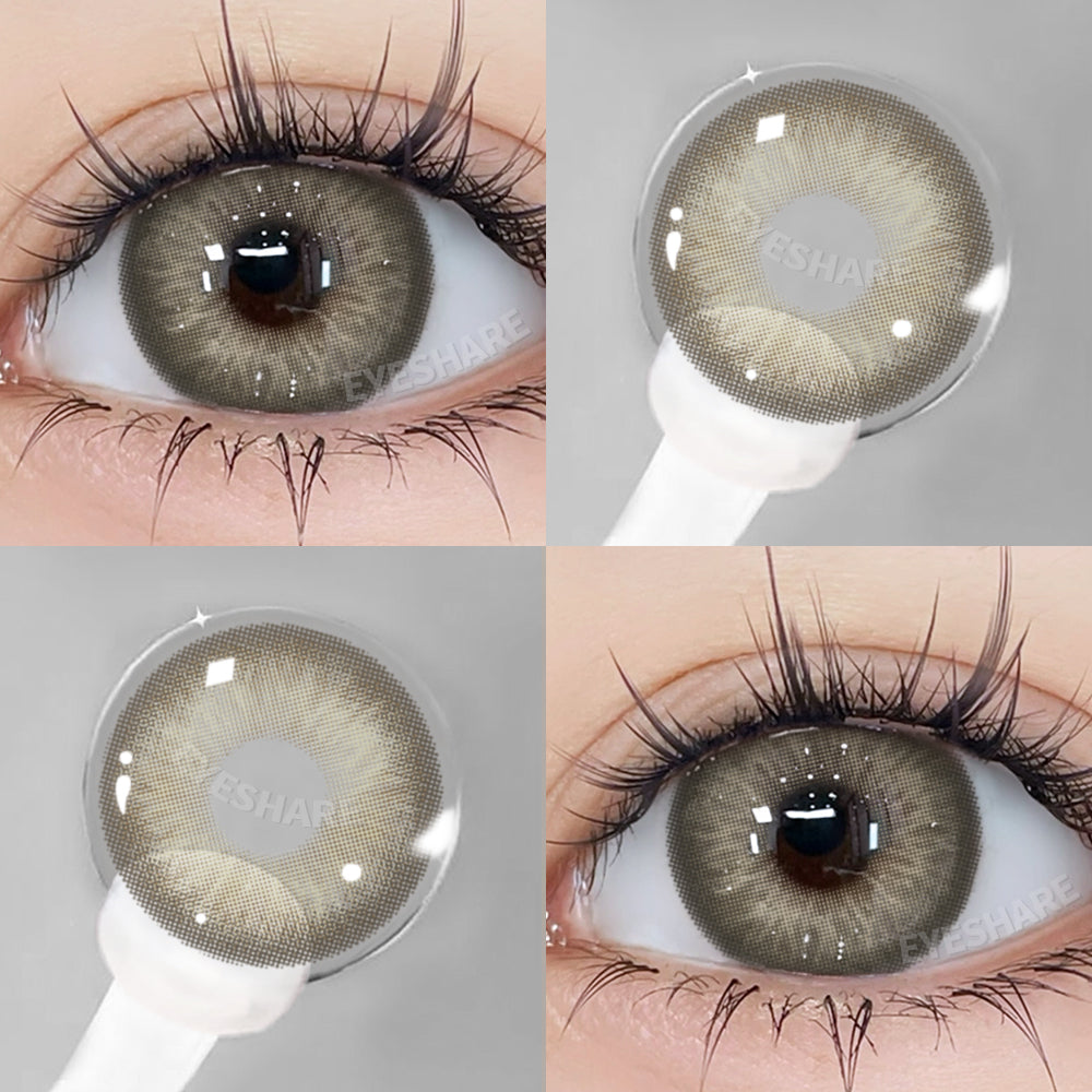 Picture of New Ksseye Sydney Brown Color Contact Lens With Regular Kit Box For Men And Women. 1 Pair Ksseye Color Contact Lens For Eye Mackup Cosmetics. Ksseye Sydney Series. #sydney