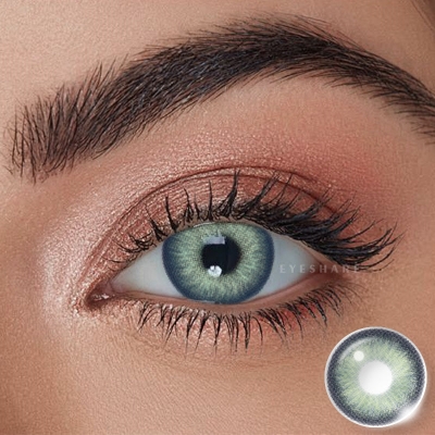 Picture of Ksseye Sydney Green Color Contact Lens with Lens Kit Box For Men And Women.New Ksseye Sydney Series.#syd.ney.Green
