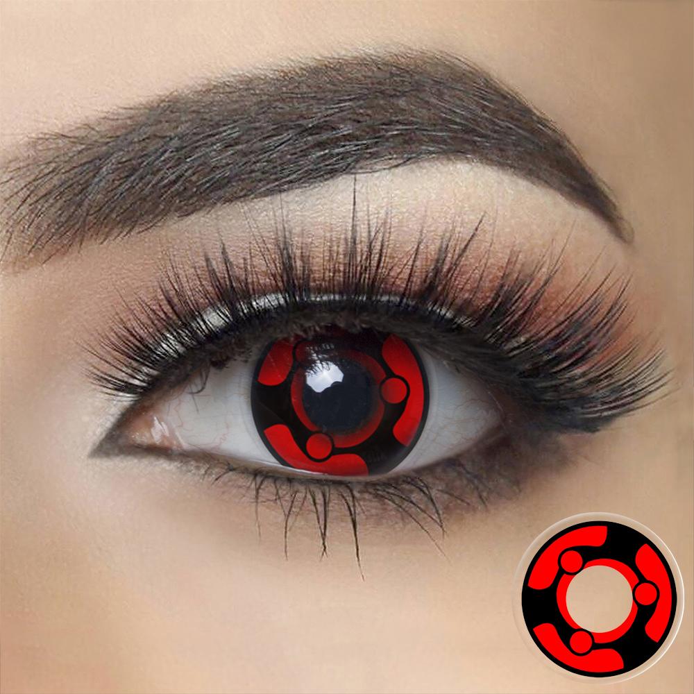 Picture of Naruto Mangikyou Sharinghan Series. Anime Contact Lense. #sharinghan