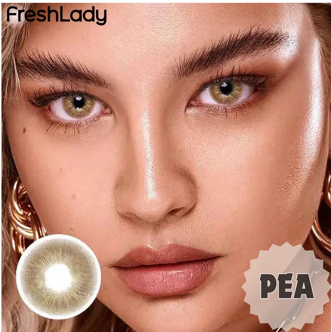 Picture of New Freshlady PEA. Color Contact Lens With Regular Kit Box For Men and Women/Unisex. Freshlady Love Story Series. #PEA