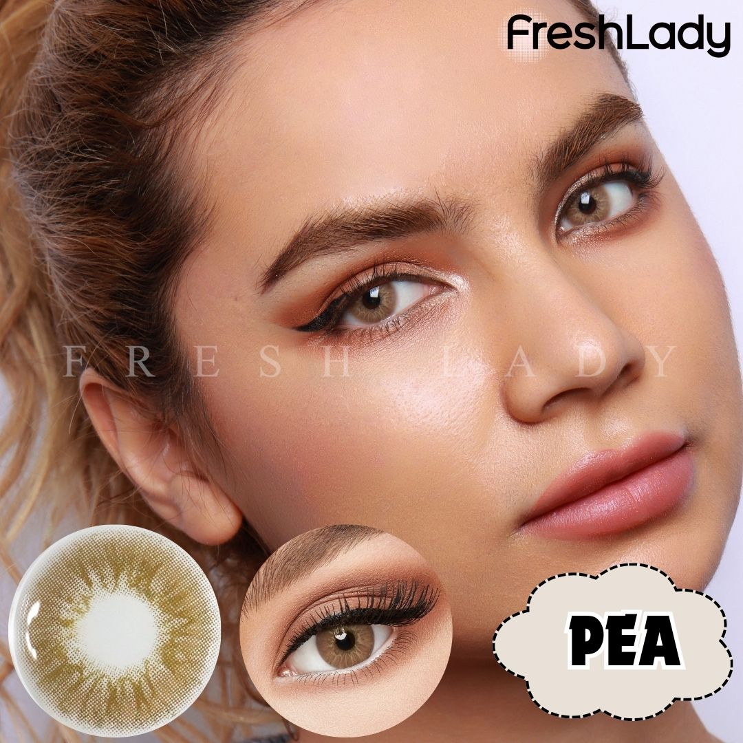 Picture of New Freshlady PEA. Color Contact Lens With Regular Kit Box For Men and Women/Unisex. Freshlady Love Story Series. #PEA