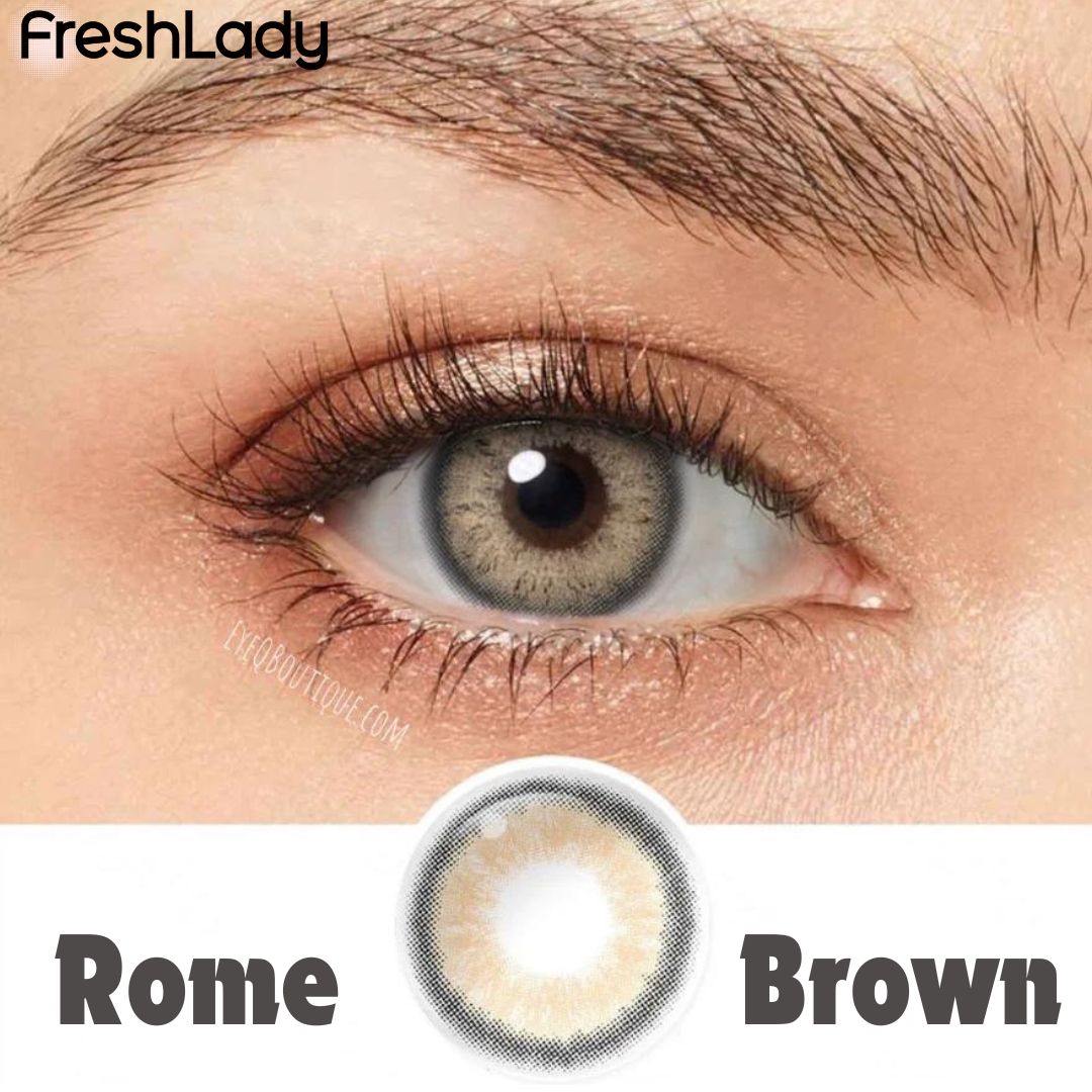 Picture of New Freshlady I Heart Blue Color Contact Lens With Regular Kit Box For Men and Women/Unisex. Freshlady I Heart Iries Series.#iheartblue
