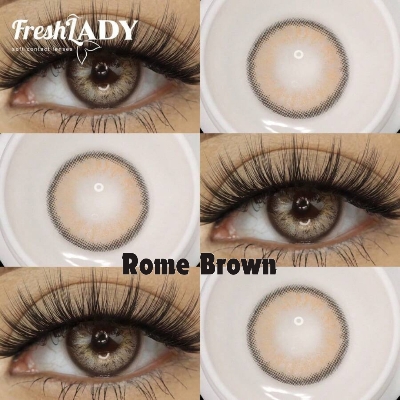 Picture of New Freshlady I Heart Blue Color Contact Lens With Regular Kit Box For Men and Women/Unisex. Freshlady I Heart Iries Series.#iheartblue