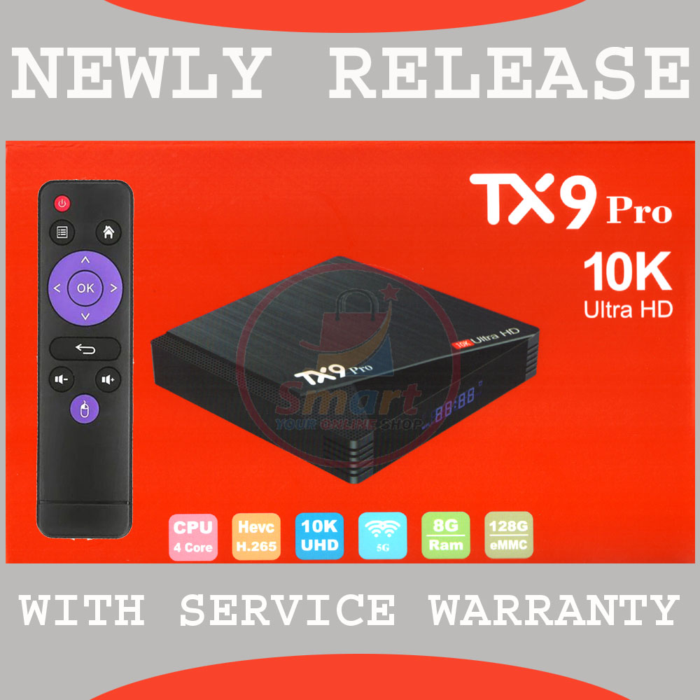 Picture of TX9 Pro 10K Ultra HD 8GB RAM + 128GB ROM Android 13 Smart TV Box