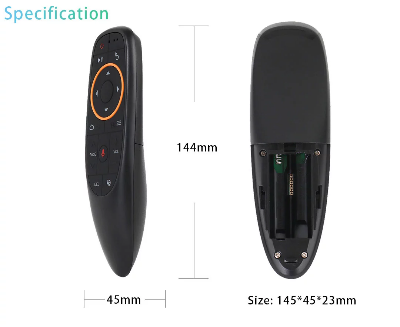 Picture of Voice Remote for Android TV Box, Smart TV, Air mouse G10S