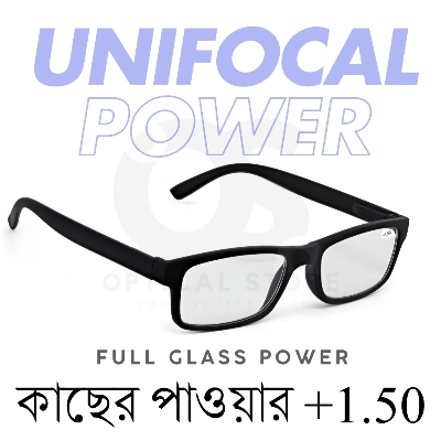 Picture of New Reading Glasses Unifocal (Full Glass Power) For Men & Women/ Unisex . +1.50 Unifocal Lens. #1.50