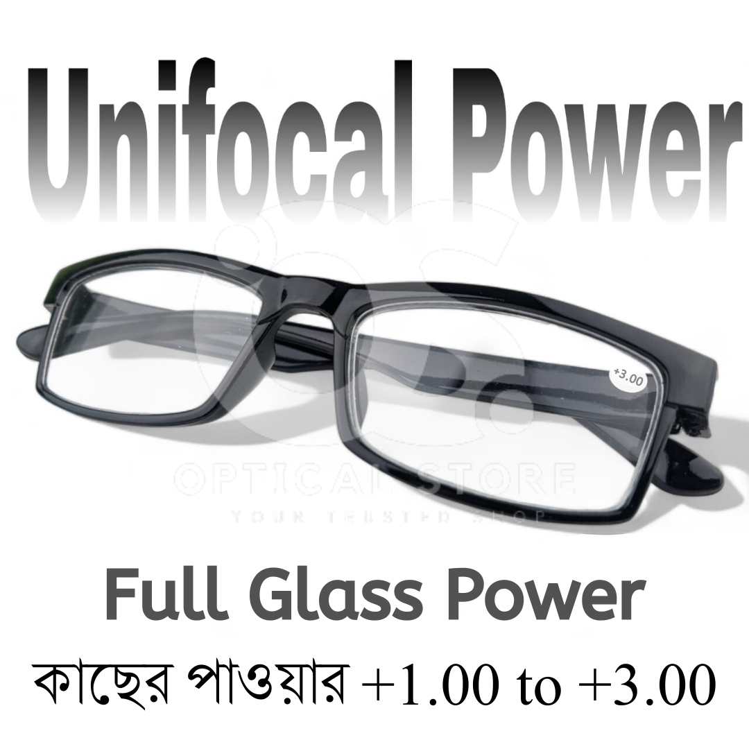 Picture of New Reading Glasses Unifocal (Full Glass Power) For Men & Women/ Unisex . +1.50 Unifocal Lens. #1.50