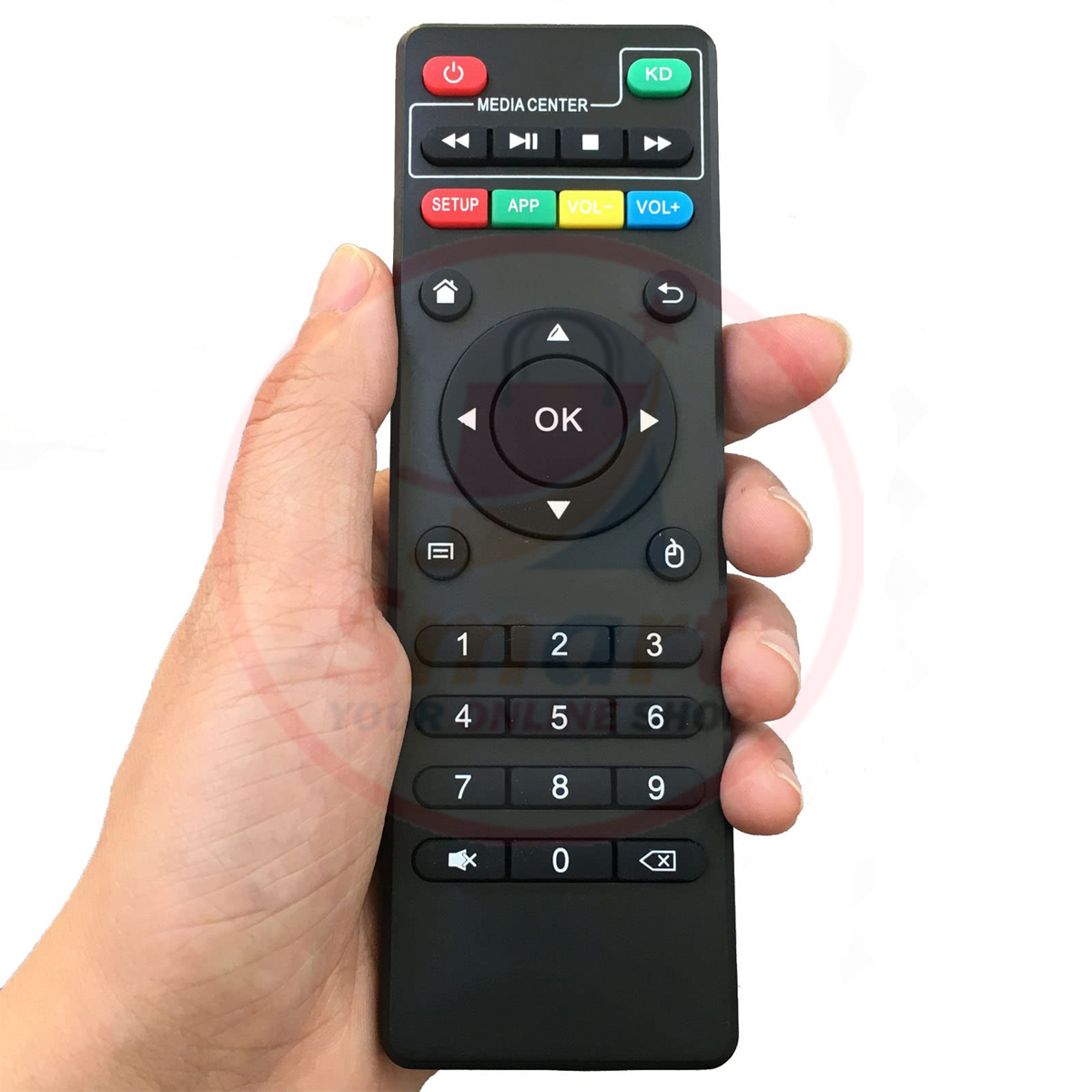 Picture of Remote Control for MXQ, MXQ Pro, TX9 Pro, X96, X96mini, X96Q, TX3mini, TX6, T95X, T95M, T95N, H10Max, Android Smart TV Box