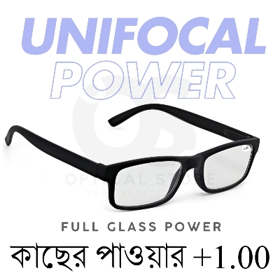 Picture of New Reading Glasses Unifocal (Full Glass Power) For Men & Women/ Unisex . +1.00 Unifocal Lens #1.00