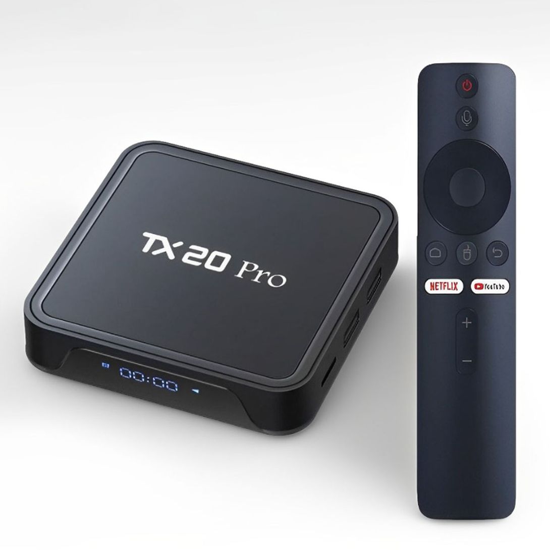 Picture of TX20 Pro 12K ULTRA HD Android Smart TV Box  Free Dish Channel, Bluetooth Remote with Warranty