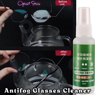 Picture of New Anti Fog Lens Cleaner Spray & Glass Cleaner/Defogger|50ml Anti-Fog Agent Glass Cleaner or Lens Cleaner Spray with Long Lasting Effect for Glasses, Camera Lenses, Windows, Mirrors.Antifog Glass Cleaner. #antifog