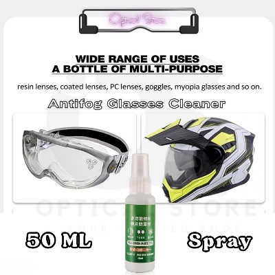 Picture of Eyeware Anti Fog Lens Cleaner Spray & Glass Cleaner/Defogger|50ml Anti-Fog Agent Glass Cleaner or Lens Cleaner Spray with Long Lasting Effect for Glasses, Camera Lenses, Windows, Mirrors.Antifog Glass Cleaner. #antifog
