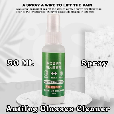 Picture of New Anti Fog Lens Cleaner Spray & Glass Cleaner/Defogger|50ml Anti-Fog Agent Glass Cleaner or Lens Cleaner Spray with Long Lasting Effect for Glasses, Camera Lenses, Windows, Mirrors.Antifog Glass Cleaner. #antifog