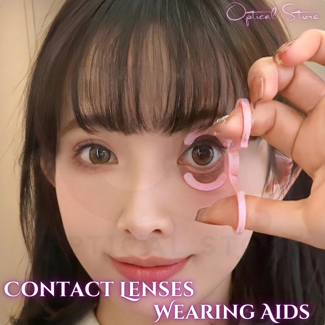 Picture of Contact Lens Remover - Eyelid Support Clip | Portable Contact Lenses Wearing Comfortable Applicator Tool to Insert Or Remove Contact Lenses