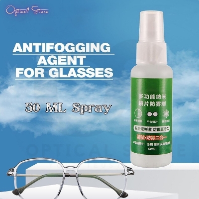 Picture of New Anti Fog Lens Cleaner Spray & Glass Cleaner/Defogger|50ml Anti-Fog Agent Glass Cleaner or Lens Cleaner Spray with Long Lasting Effect for Glasses, Camera Lenses, Windows, Mirrors.Antifog Glass Cleaner. #antifog