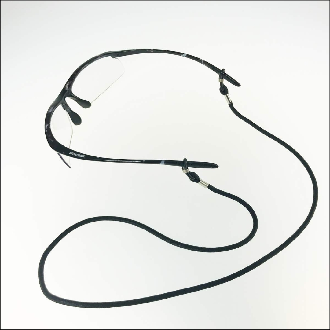 Picture of New High Elasticity Sunglasses Lanyard Strap Eyeglass Chain Necklace Reading Glasses Holder Strap Decoration.2 Pcs Sunglasses Strap Soft Neck Cord Retainer Chain Adjustable Non-slip Chains Strap Glasses Rope for Women and Men. #ribbon