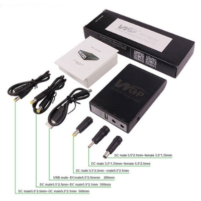 Picture of Mini UPS DC UPS for Router 10400mAh # 5/12/12V (Router, Onu, CC Camera, Etc) Update version