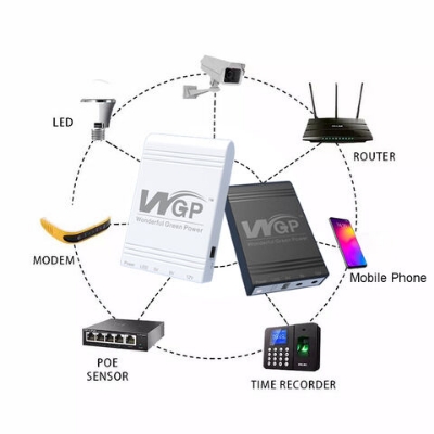 Picture of Mini UPS DC UPS for Router 8800mAh # 5/12/12V (Router, Onu, CC Camera, Etc) Update version