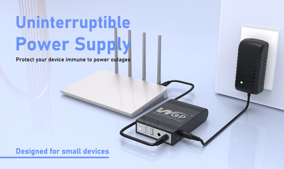 Picture of Mini UPS DC UPS for Router 8800mAh # 5/9/12V (Router, Onu, CC Camera, Etc) Update version