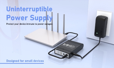 Picture of Mini UPS DC UPS for Router 8800mAh # 5/9/12V (Router, Onu, CC Camera, Etc) Update version