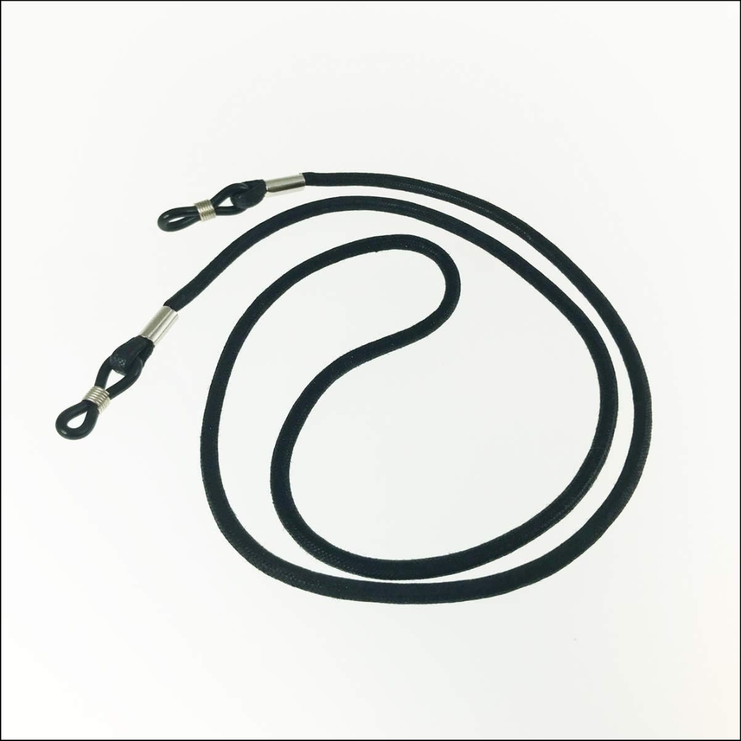 Picture of New High Elasticity Sunglasses Lanyard Strap Eyeglass Chain Necklace Reading Glasses Holder Strap Decoration.2 Pcs Sunglasses Strap Soft Neck Cord Retainer Chain Adjustable Non-slip Chains Strap Glasses Rope for Women and Men. #ribbon