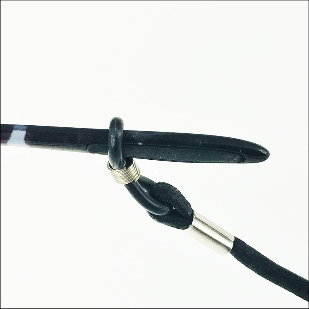 Picture of New High Elasticity Sunglasses Lanyard Strap Eyeglass Chain Necklace Reading Glasses Holder Strap Decoration.2 Pcs Sunglasses Strap Soft Neck Cord Retainer Chain Adjustable Non-slip Chains Strap Glasses Rope for Women and Men. #ribbon