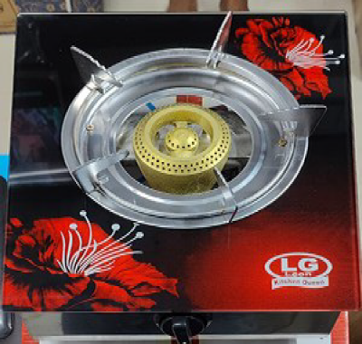 Picture of LG Single Stainless Steel Gas Stove 01 Glass