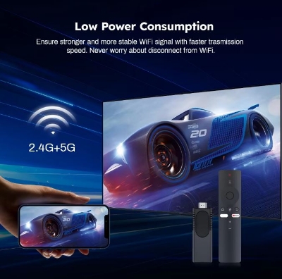 Picture of 2025 Newest U8 TV Stick Allwinner H313 TV Stick Android 10 BT5.0 ATV OS Mini Stick Media Player fire sticker