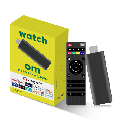 Picture of OM TV Stick Android 13 Amlogic S905 Quad Core 4k 2.4G Wifi Media Tv Stick with IR Remote
