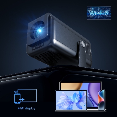 Picture of Projector HY500Max Smart Pocket Full HD Projector 1080P Wifi HD 4K TV Android 13 Projector With 1920*1080 Resolution