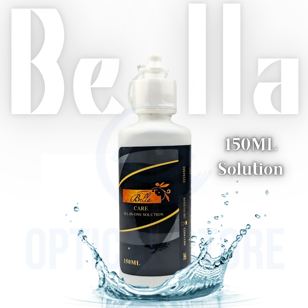 Picture of New Contact Lens BELLA Solution water 150ml , Lens water, lens solution (For All Type Of Contact Lens) SB #bella