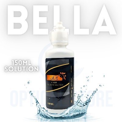 Picture of New Contact Lens BELLA Solution water 150ml , Lens water, lens solution (For All Type Of Contact Lens) SB #bella