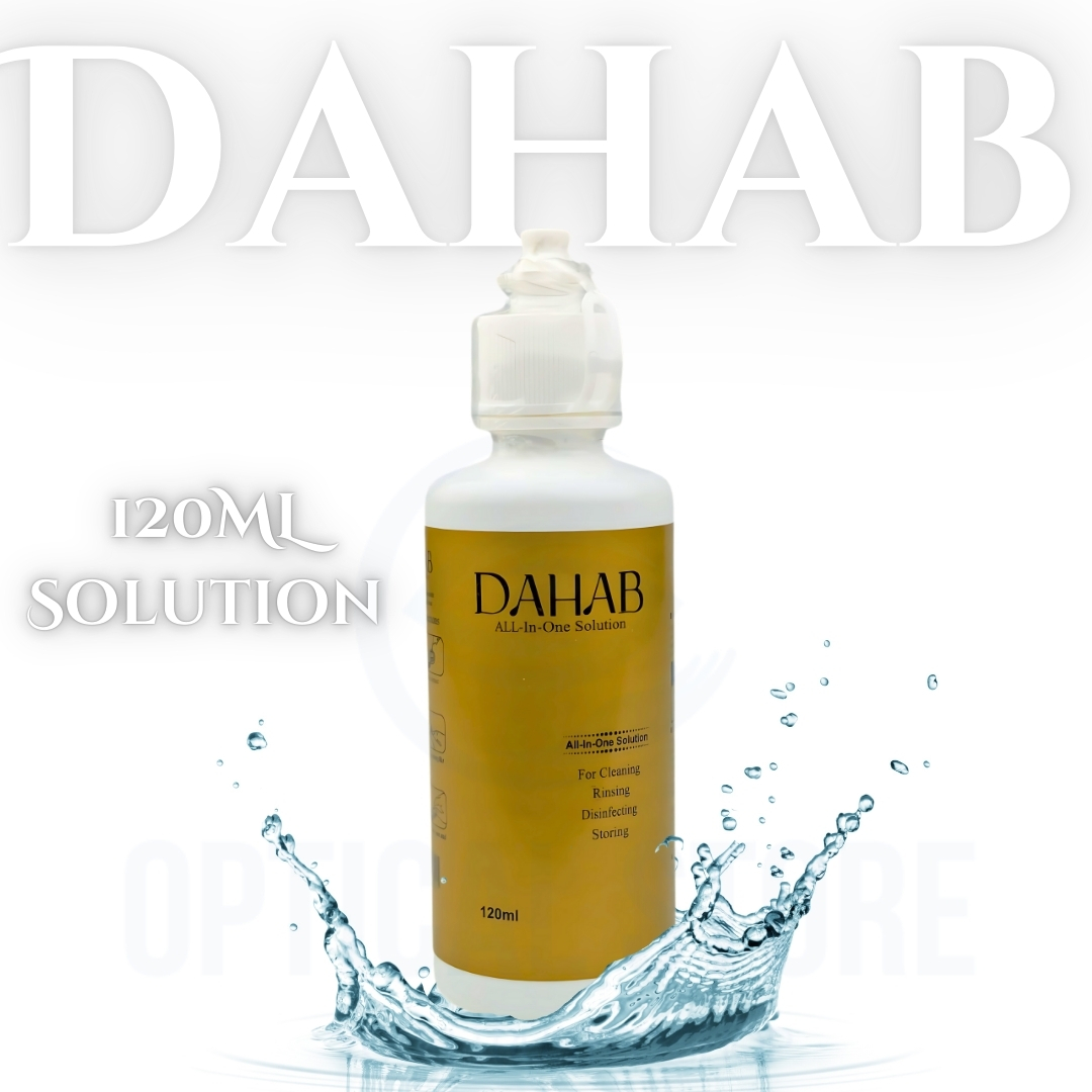 Picture of New Contact Lens Dahab Solution water 120ml , Lens water, lens solution SD #Dahab
