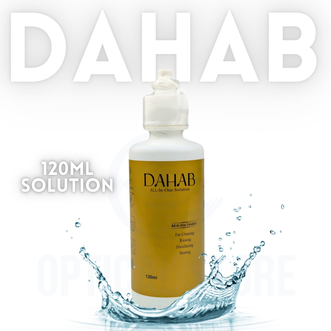 Picture of New Contact Lens Dahab Solution water 120ml , Lens water, lens solution SD #Dahab