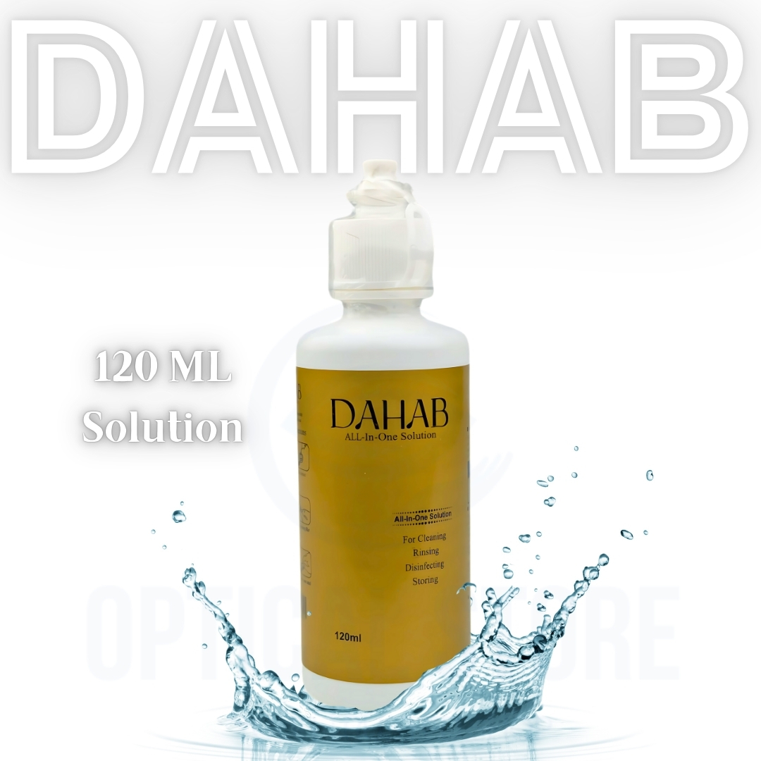 Picture of New Contact Lens Dahab Solution water 120ml , Lens water, lens solution SD #Dahab
