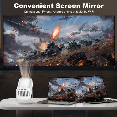 Picture of P30 Smart Mini Projector Android 11 WiFi6 Support 4K 1080P BT5.0 Projector 1280*720P Home Cinema Portable Projector