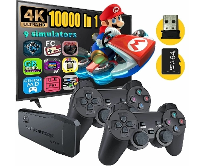 Picture of M8 Wireless TV Game Stick Gamebox Retro Game console 10000 Games