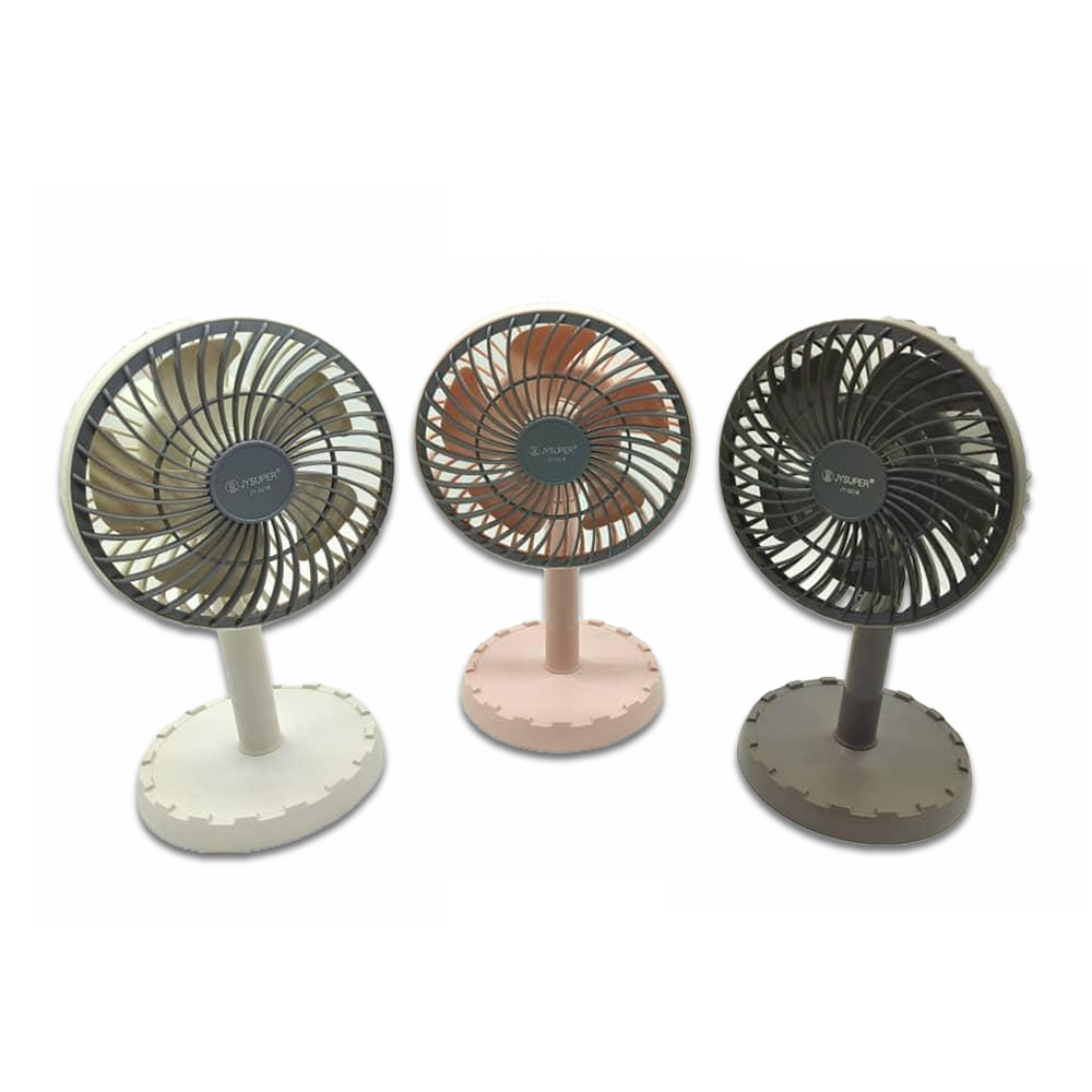 Picture of JY Super AC/ DC Rechargeable Moving Fan 45 Degree Rotating JY-2218