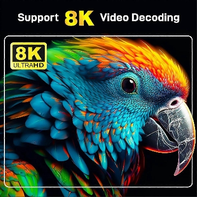 Picture of TV98 ATV Plus Smart TV Box Android 14 Allwinner H313 2.4G /5G Dual WiFi BT 8K HD Media Player Set Top Box