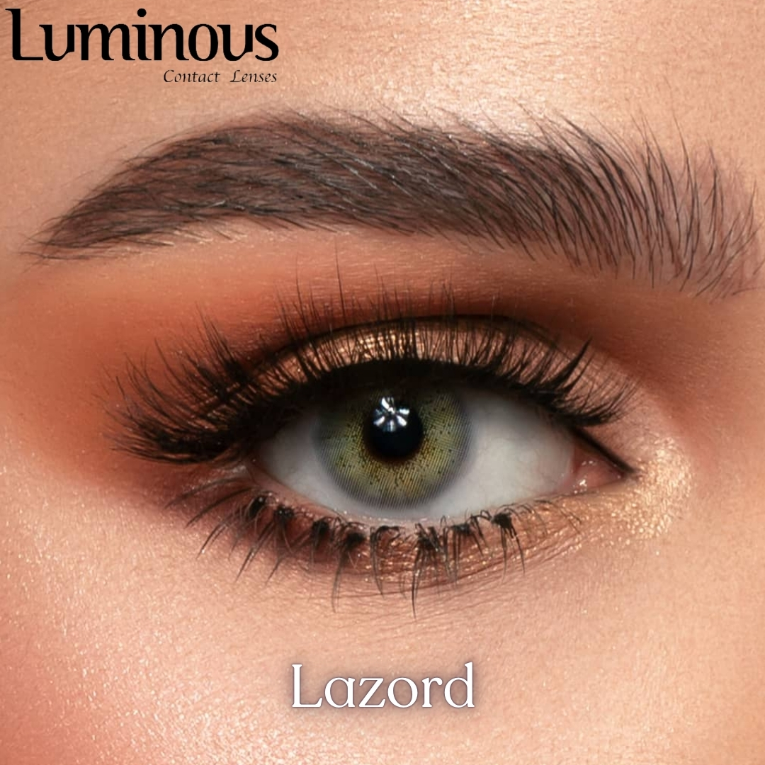 Picture of New Luminous Lazord Color Contact Lens With Regular Kit Box For Men and Women. 1 Pair Luminous Color Contact Lens For Eye Makeup and Cosmetics. Luminous Color Contact Lens. #luminouslazord
