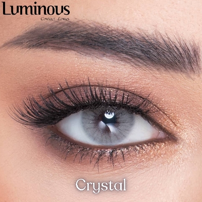 Picture of New Lumi.nous Crystal Color Contact Lens With Regular Kit Box For Men & Women. 1 Pair Luminous Color Contact Lens For Eye Makeup and Cosmetics. Luminous Color Contact Lens. #luminous