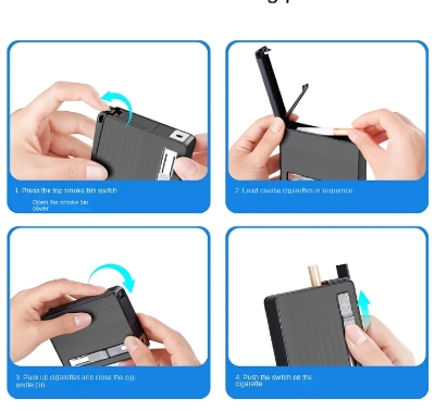 Picture of New 10 Pieces Windproof Case Men for Torch Gas Lighter
