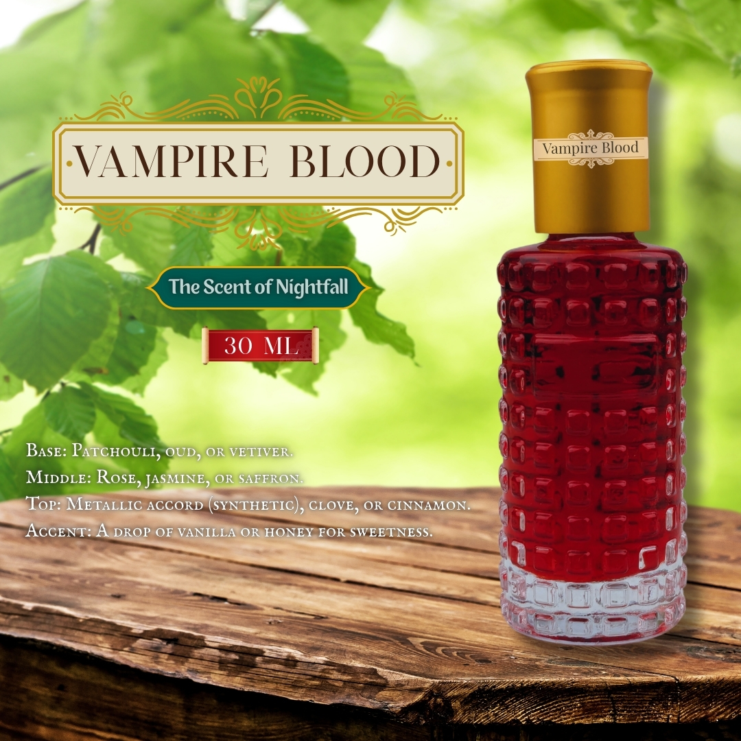 Picture of New Premium Vampire Blood Luxury attar 30ml Traditional Fragrance Luxurious Islamic Scent attar for unisex Signature Aroma Non-alcohol Halal Perfume/Attar. #vampireblood
