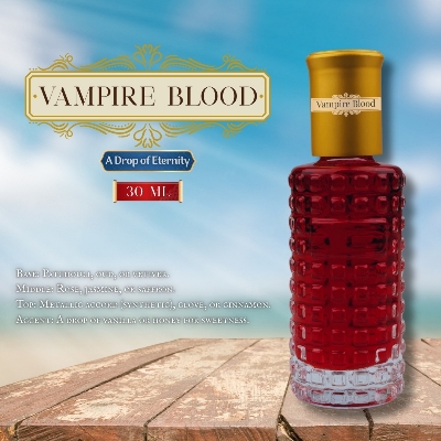 Picture of New Premium Vampire Blood Luxury attar 30ml Traditional Fragrance Luxurious Islamic Scent attar for unisex Signature Aroma Non-alcohol Halal Perfume/Attar. #vampireblood