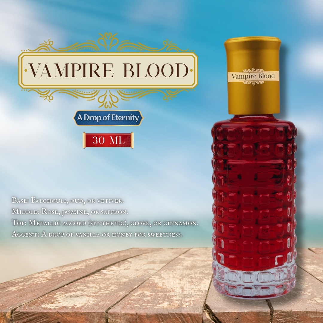Picture of New Premium Vampire Blood Luxury attar 30ml Traditional Fragrance Luxurious Islamic Scent attar for unisex Signature Aroma Non-alcohol Halal Perfume/Attar. #vampireblood
