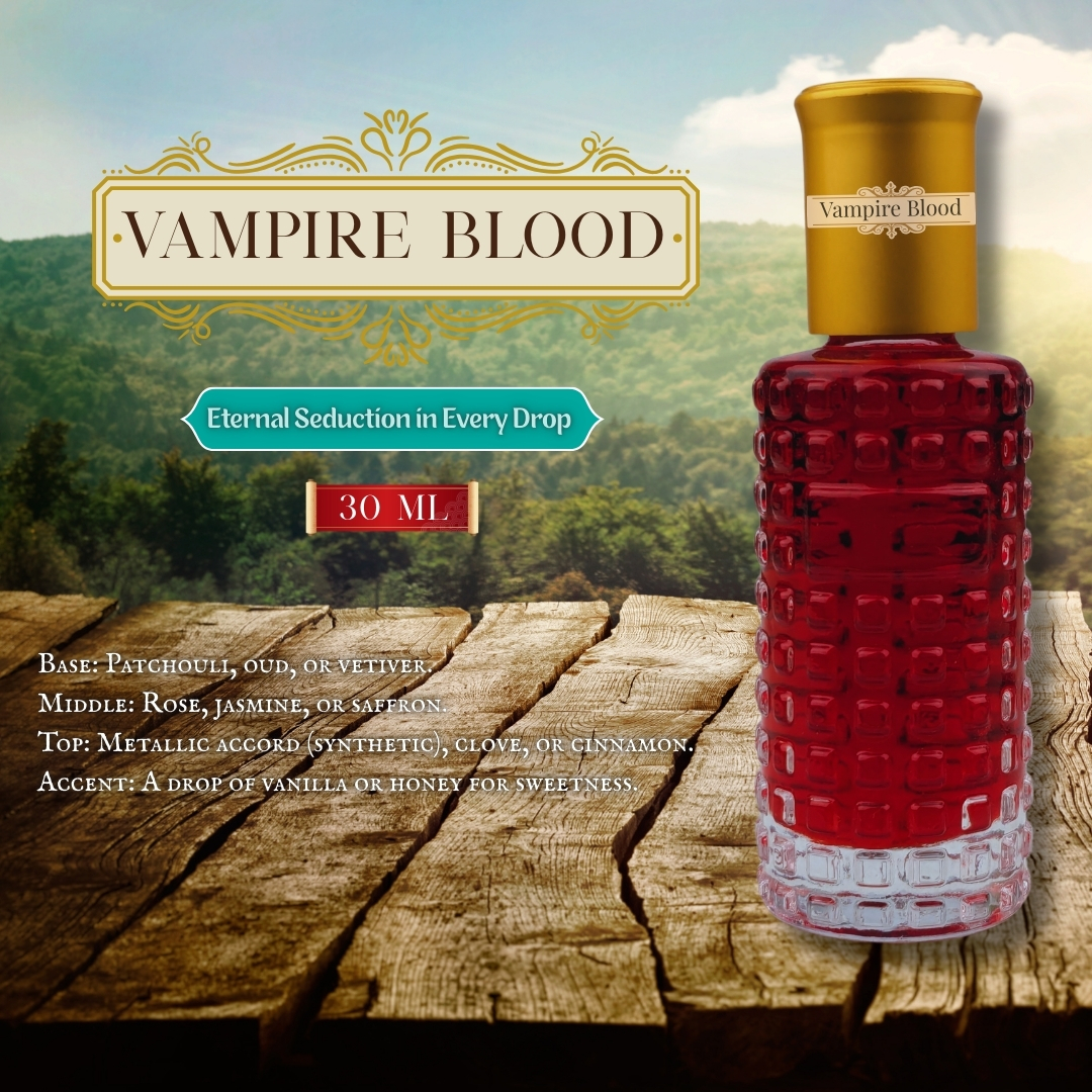 Picture of New Premium Vampire Blood Luxury attar 30ml Traditional Fragrance Luxurious Islamic Scent attar for unisex Signature Aroma Non-alcohol Halal Perfume/Attar. #vampireblood