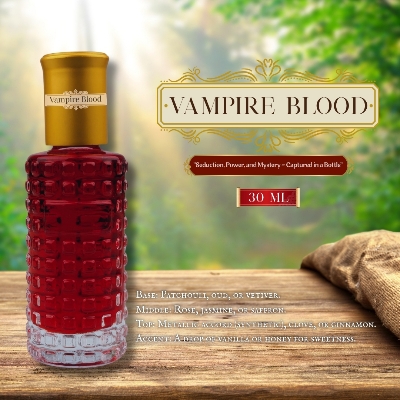 Picture of New Premium Vampire Blood Luxury attar 30ml Traditional Fragrance Luxurious Islamic Scent attar for unisex Signature Aroma Non-alcohol Halal Perfume/Attar. #vampireblood