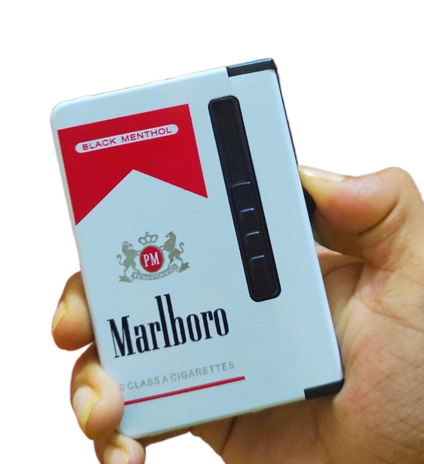 Picture of Outdoor Waterproof  Storage Box Holder With Lighter For Men