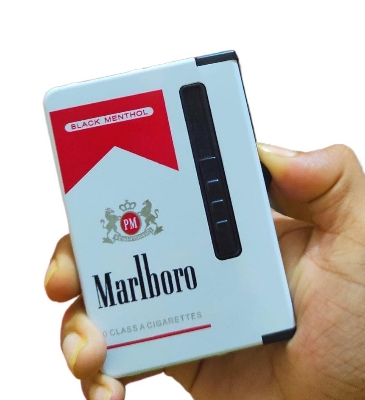 Picture of Outdoor Waterproof  Storage Box Holder With Lighter For Men