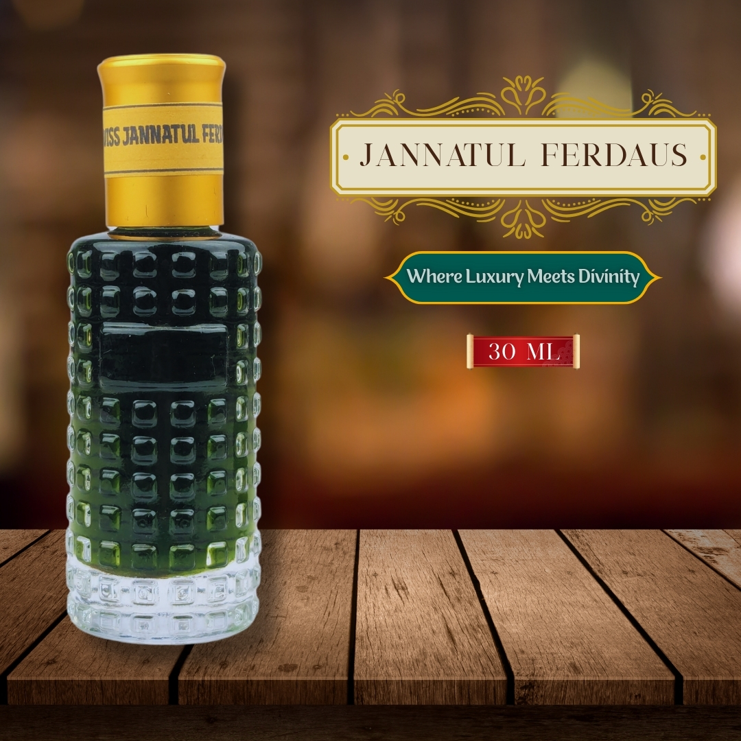 Picture of New Premium Jannatul Ferdaus Luxury attar 30ml Traditional Fragrance Luxurious Islamic Scent attar for unisex Signature Aroma Non-alcohol Halal Perfume/Attar. #jannatulferdaus
